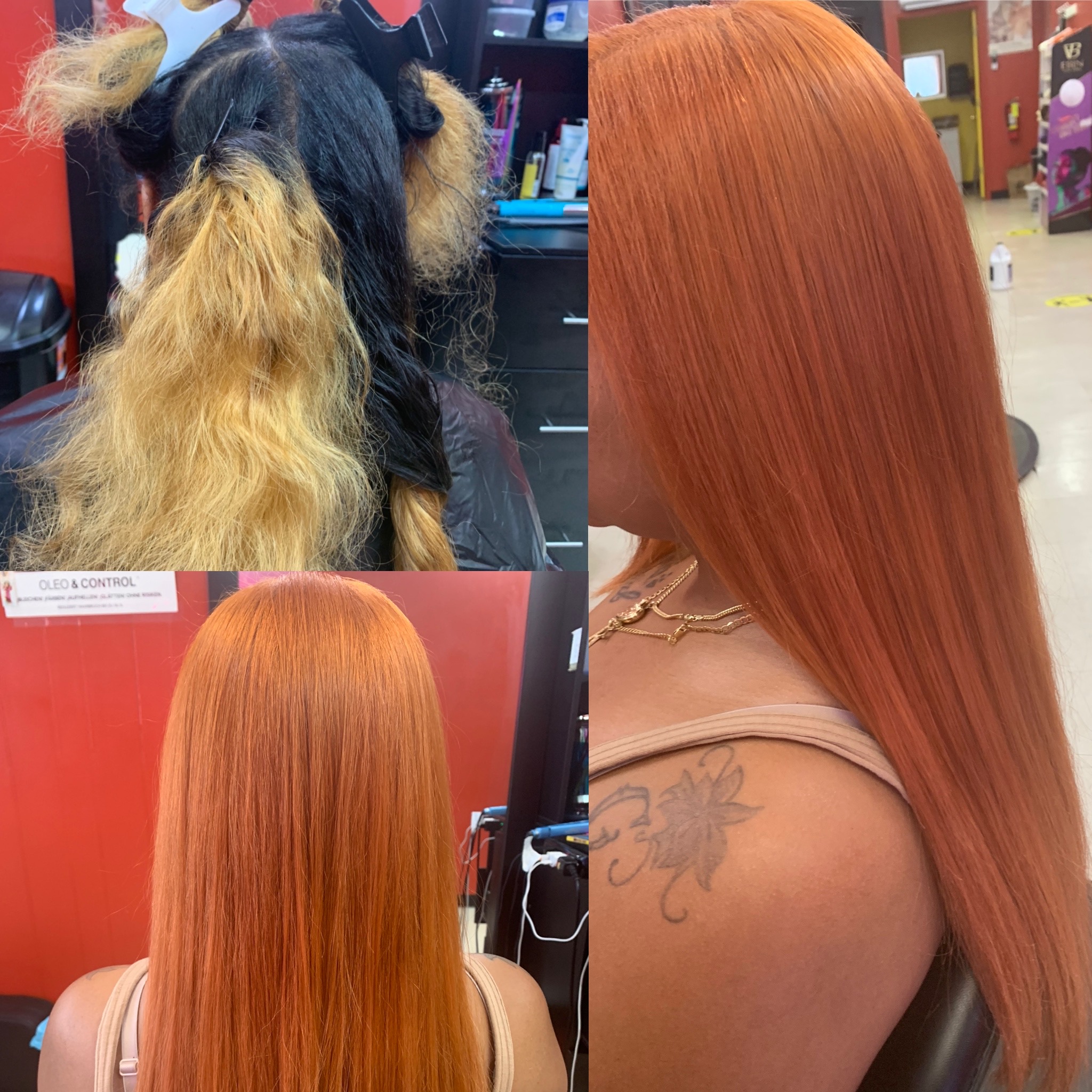 Hair styled at Vanesa Dominican Hair Salon